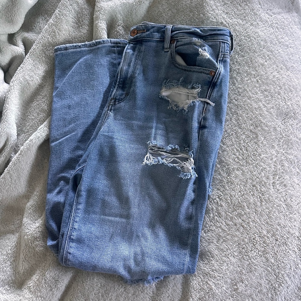 American Eagle Outfitters Light Blue Stretch Jeans